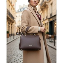 Just Polo Kadın Şık ve Lüx El & Omuz Çantası Ebat 18 x 26 cm Shopper
