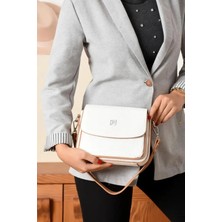 Just Polo Kadın Su Geçirmez Ayarlanabilir Askılı Lüks El & Omuz Çantası Shoulder Bag Ebat: 25 x 15 cm
