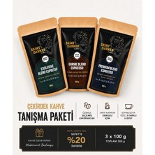 Saint Darker Çekirdek Kahve Tanışma Paketi 3X100 gr