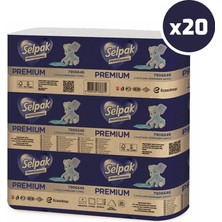 Selpak Professional Premium Z Katlı 200 Yaprak 20'li Dispenser Havlu
