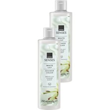 Avon Senses White Lily Beyaz Zambak Kokulu Duş Jeli 250 ml İkili Set