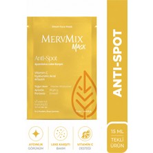 Mervmix Aydınlatıcı Leke Karşıtı Kağıt Yüz Maskesi