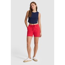 U.s. Polo Assn. Kadın Kırmızı Şort (Örme) 50323525-VR030