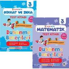 Altın Nokta Yayınevi 3. Sınıf Dikkat Zeka ve Matematik Test Kitabı Ciltsiz Set Durumu