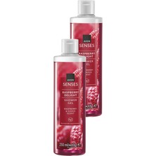 Avon Raspberry Delight Frambuaz ve Frenk Üzümü Kokulu Duş Jeli 250  İkili Set