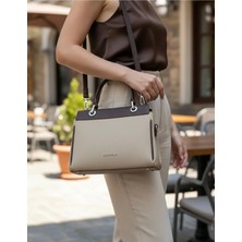 Just Polo Kadın Şık ve Lüx El & Omuz Çantası Ebat 18 x 26 cm Shopper
