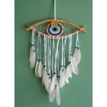 EkoAlışverişDünyam Rüya Kapanı Dream Catcher Göz Tasarımı Model 3