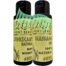 Eros Legent Erotik Dünyası Masaj Yağı  + Eros 30 ml Bay Bayan Lubricant Gel