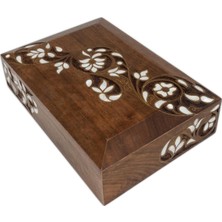 Belirtilmemiş Ahşap Sedeflı  Kutu (32X22,7.5 Cm)