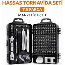 EkoAlışverişDünyam 115 Parça Manyetik Uçlu Hassas Tornavida Seti
