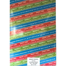 Smart Paper Amerikan Bristol Karton A4 210 gr 100'lü Beyaz Fotokopi Kağıdı