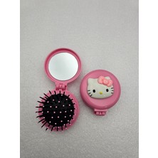 Empressco Sanrio Kawaii Pembe Hello Kitty Aynalı Tarak Kapaklı Mini Çep Ayna ve Tarak Lüx Hediyelik Ürünler - Fiyatı, Yorumları