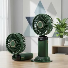 Empressco Taşınabilir Dijital Fan, 5 Hız Ayarlı, Şarjlı, Masaüstü, Ip Tutmalı