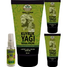 3 Adet Ibn-I Sina Kuyruk Yağı Kremi 50 ml + 1 Adet 30 ml Çörek Otu Yağı