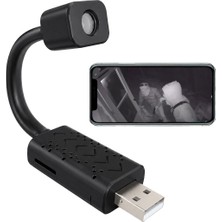 Hello HL-37822 Kablosuz Mini Wi-Fi Akıllı Güvenlik Kamerası Taşınabilir USB Girişli