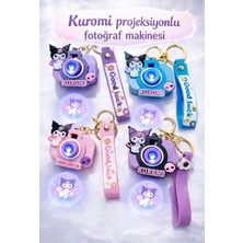 Empressco Kuromi Karakterli Oyuncak Projeksiyonlu Fotoğraf Makinesi Projektör Anahtarlık Çanta Süsü - Fiyatı, Yorumları