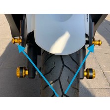 Honda Forza 250 Ön Aks ve Çamurluk Koruma Seti Gri