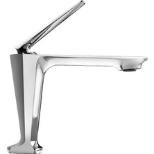 Dellora Sensa Kısa Lavabo Bataryası Parlak Krom
