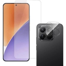 Apsuwa Xiaomi 15T Ekran Koruyucu Nano Cam + Kamera Lens Koruyucu Lms Şeffaf