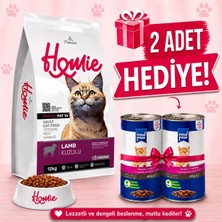 Homie Kuzu Etli Yetişkin Kedi Maması 12KG