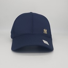 Zee Ny Metal Logolu Spor Erkek Unisex Kep Beyzbol Şapkası