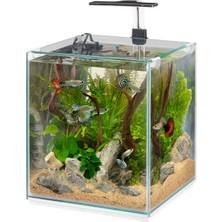 Ferplast Tonga 30 Ledli Akvaryum 30X30XH46 cm - 30 L