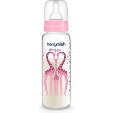 Home Station Hanymish Cam Biberon 240 ml 0-6 Ay - Pembe