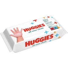 Home Station Huggies All Over Clean Bebek ve Çocuk Islak Mendili 56 Yaprak