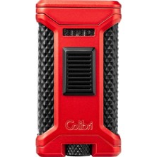 Colibri Ascari 3 Torch Pürmüz Kırmızı Puro Çakmağı