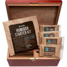Boveda Humidor Başlangıç Kiti 84% + 72% 25-50 Puro Kapasitesi
