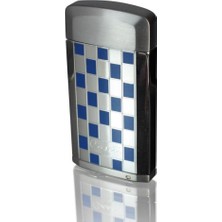 Caseti Tek Torch Pürmüz Kareli Puro Çakmak CA0189004