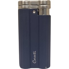 Caseti Tek Torch Pürmüz Mat Lacivert Puro Çakmağı