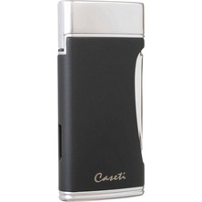 Caseti 2 Torch Pürmüz Siyah Puro Çakmağı