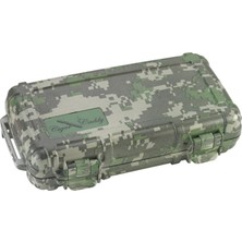 Cigar Caddy Caddy 5 Kamuflaj Travel Humidor Puro Kutusu