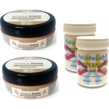 Three Brand 50ML Arnavut Aklık Kremi 2 Adet+Foot Care Cream Cooling Peppermint 50 ml Ayak Bakım Kremi Nane Ferahlığıvekokusu 2 Adet
