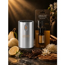 Areon Aromatik Difüzör Gümüş (Klasik Metal) + Opium