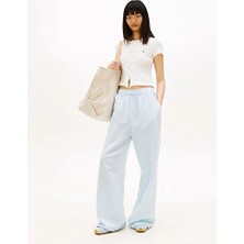 Tommy Hilfiger Kadın Linen Essential Pantolon