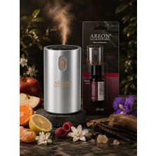Areon Aromatik Difüzör Gümüş (Klasik Metal) + Nina