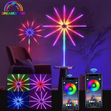Arse Group Vıp Kalite Hava Fisek Noel Işığı App Smart Control Ic LED Rgb Fıreworks Lıght Full+Full Renkli LED