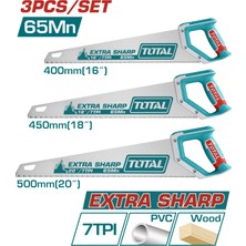 Total 3 Lü Testere Seti TOS23093