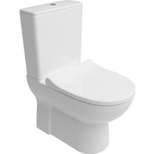 Kale Optimum Kanalsız Duvara Sıfır Klozet + Yavaş Kapanan Klozet Kapağı + Rezervuar + 3/6 Iç Takım