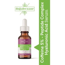 Doğal Eczane Göz Altı Torbaları Için Caffeine %5 + Peptide Complex + Hyaluronic Acid %1 Serum