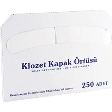 ŞEYLİŞEYLER Şeylişeyler - Klozet Kapak Örtüsü 200'LÜ Tek Kullanımlık Hijyenik Tuvalet Kağıdı 1 Paket