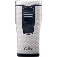 Colibri Monaco Gümüş Karbon Fiber Puro Çakmağı