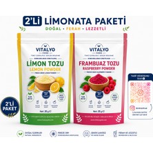 Vitalyo Dondurularak Kurutulmuş (Freezedried) Limonata Paketi