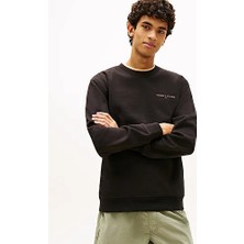 Tommy Hilfiger Erkek Regular Fit Linear Sweatshirt