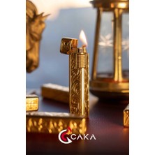 Caka Lighter Petra Gravür Serisi El Yapımı Benzinli Çakmak