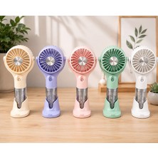 Newstore Home Şarjlı Mini Sprey Fan Taşınabilir Su Hazneli Serinletici Vantilatör Ev Ofis Seyahat Rastgele Renk