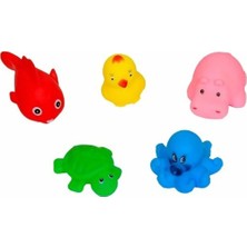 Home Station Sozzy Toys Neşeli Banyo Oyuncakları Sevimli Hayvanlar 5'li