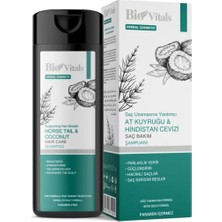 Bio Vitals At Kuyruğu ve Hindistan Cevizi Özlü Saç Bakım Şampuanı 400ML